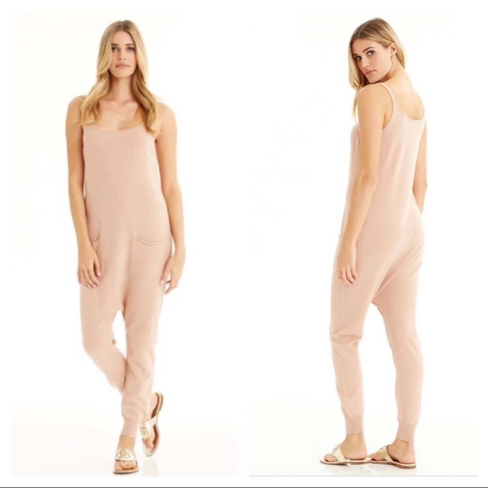 NakedCashmere Patti 100% Cashmere Jumpsuit M/L NWOT
